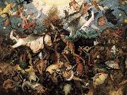 Pieter Bruegel Angels fall France oil painting artist